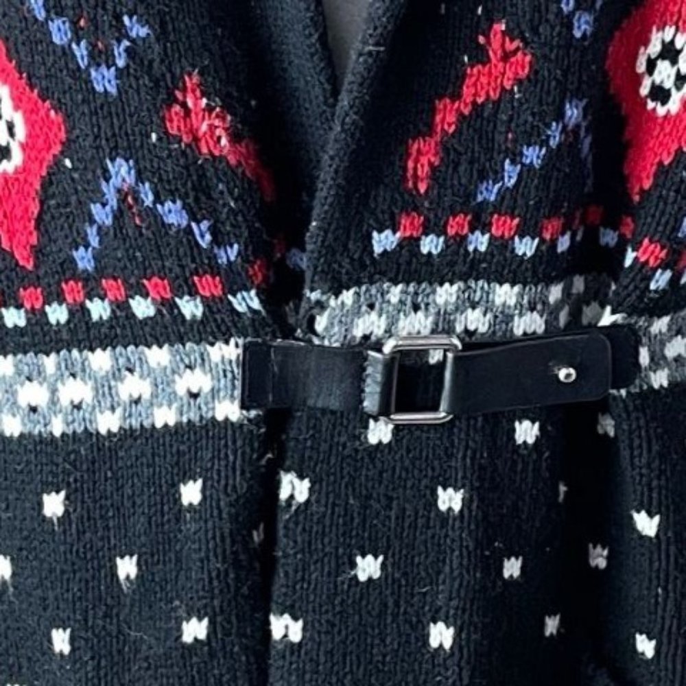 Tommy Hilfiger Fair Isle Vest Short Sleeve Sweater Medium - Picture 6 of 12